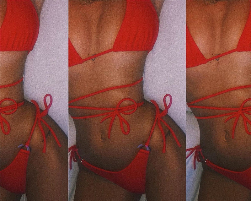 Tina String Thong Bikini