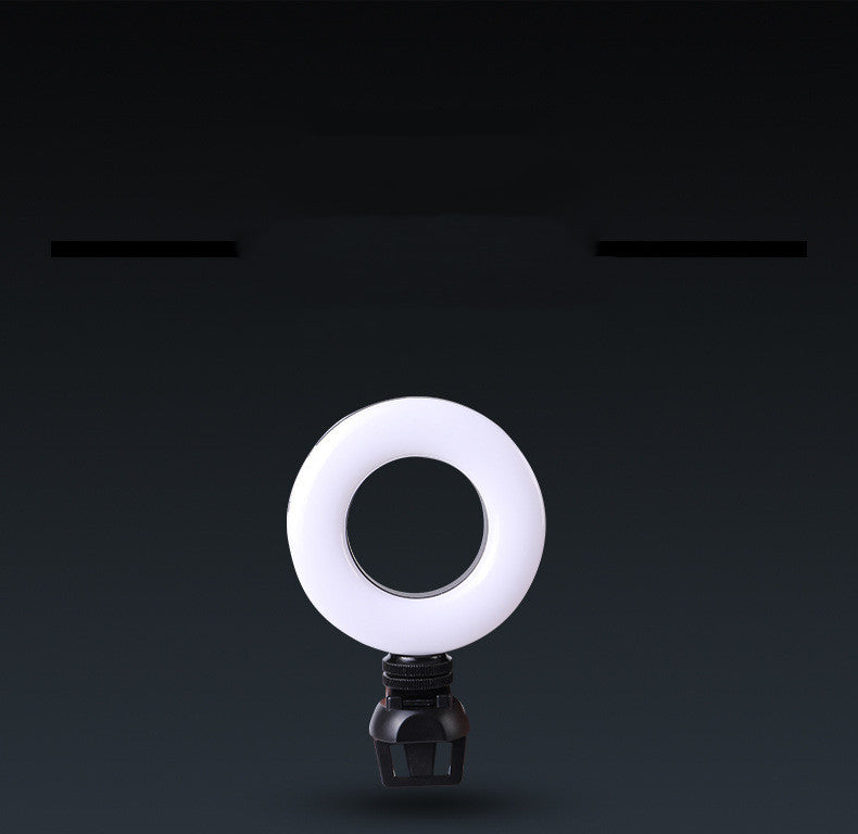 LED Portable Selfie Light with Phone/Laptop Clamp