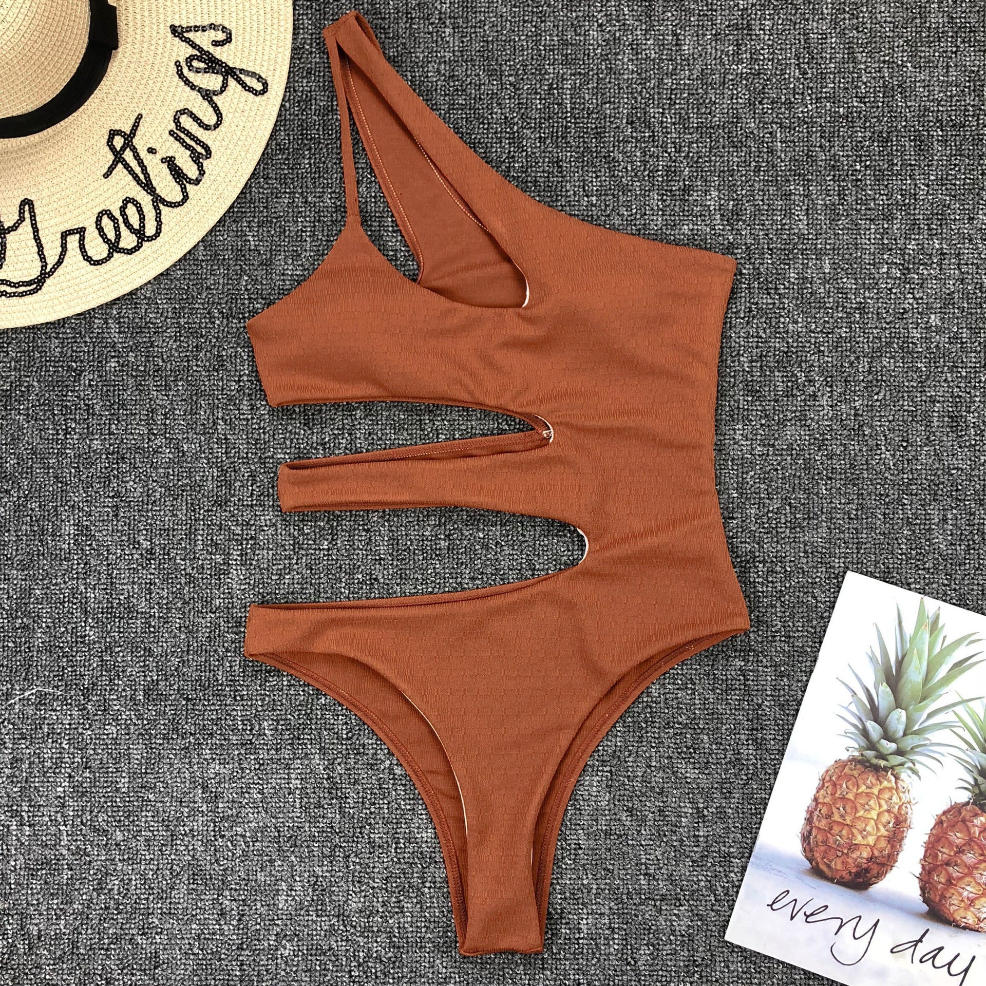 Lost At Sea: Cutout One-Piece Swimsuit