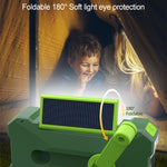 Solar Powered Hand-cranked Radio